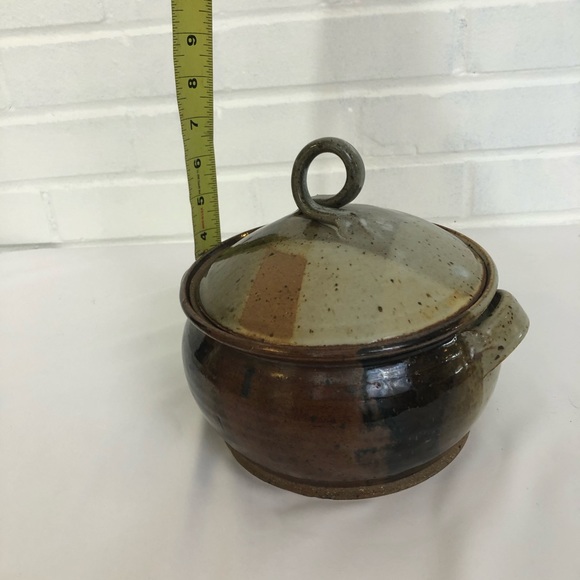Handmade Pottery from New Mexico- Pot with Lid - Picture 6 of 7